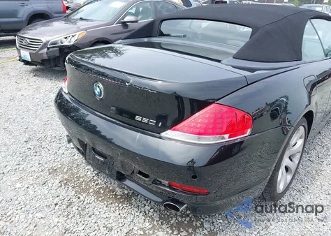2007 BMW 650I z USA, uszkodzony, nr VIN WBAEK13527CN84615